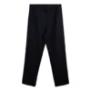 Pantalon décontracté uni, tailles asiatiques « Noir »