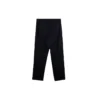 Pantalon décontracté uni, tailles asiatiques « Noir »