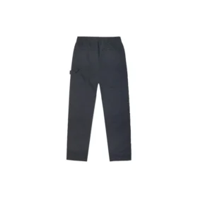 Pantalon de charpentier à taille élastiquée, tailles asiatiques « Noir »