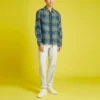 Pantalon de charpentier tissé, tailles asiatiques « White »