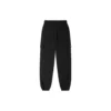 Pantalon de jogging cargo à logo en tricot tendance – Tailles asiatiques « Noir »