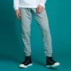 Pantalon de jogging à chevrons et étoiles brodées FT, tailles asiatiques « Gris »