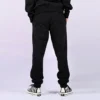 Pantalon de jogging à chevrons et étoiles brodées FT, tailles asiatiques « Noir »