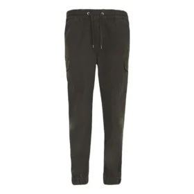 Pantalon de jogging décontracté à poches multiples en tissu tissé, tailles asiatiques « Gris » Pantalon de jogging décontracté à poches multiples en tissu tissé, tailles asiatiques « Gris »