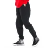 Pantalon de jogging en tissu tissé, tailles asiatiques « Noir »