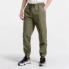 Pantalon de jogging tissé, tailles asiatiques « Vert militaire »