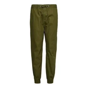 Pantalon de jogging tissé, tailles asiatiques « Vert olive »