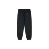 Pantalon de sport/jogging taille haute Converse unie pour homme, noir