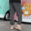 Pantalon de survêtement ample avec patch Go-To Chuck Taylor, taille asiatique « Grey »