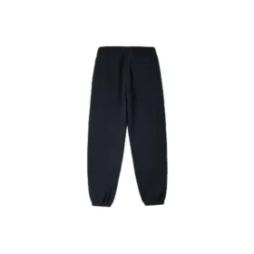 Pantalon de survêtement en molleton à cordon de serrage avec logo Chevron, tailles asiatiques « Noir » Pantalon de survêtement en molleton à cordon de serrage avec logo Chevron, tailles asiatiques « Noir »