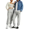 Pantalon de survêtement en molleton Go-To Chuck Taylor All Star Patch, coupe standard, tailles asiatiques « Gris »