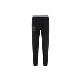 Pantalon de survêtement Twisted Varsity, tailles asiatiques « Noir »