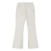 Pantalon de survêtement évasé à cordon de serrage, tailles asiatiques « Blanc »