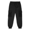 Pantalon en coton, tailles asiatiques « Noir »
