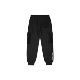 Pantalon en coton, tailles asiatiques « Noir »