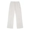 Pantalon en maille tendance, tailles asiatiques « Blanc »