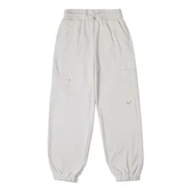 Pantalon en polaire, tailles asiatiques « Blanc »