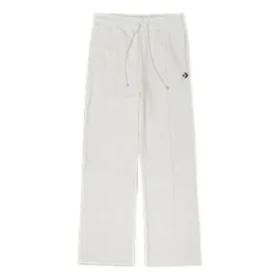 Pantalon en tricot avec logo, tailles asiatiques « Ivoire »
