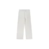 Pantalon en tricot avec logo, tailles asiatiques « Ivoire »