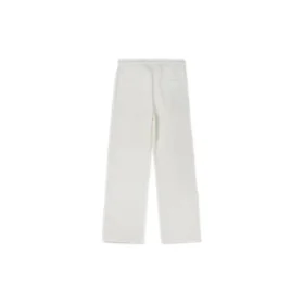Pantalon en tricot avec logo, tailles asiatiques « Ivoire »