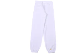 Pantalon en tricot Tailles asiatiques « Blanc »