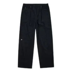 Pantalon en velours côtelé, tailles asiatiques « Noir »