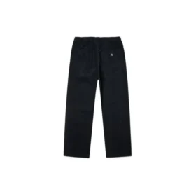 Pantalon en velours côtelé, tailles asiatiques « Noir »