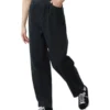 Pantalon en velours côtelé, tailles asiatiques « Noir »