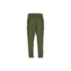 Pantalon long tricoté à poches multiples pour homme, vert foncé