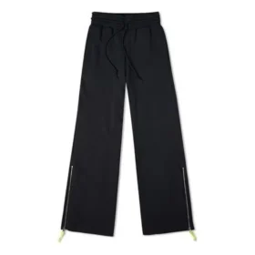 Pantalon Mountain Club à jambes larges, tailles asiatiques « Noir »