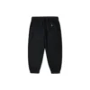 Pantalon/pantalon décontracté Converse pour homme, couleur unie, tissé, à lacets, noir