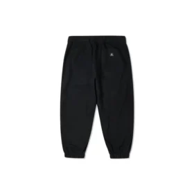 Pantalon/pantalon décontracté Converse pour homme, couleur unie, tissé, à lacets, noir