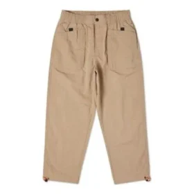 Pantalon à poches en nylon, tailles asiatiques « Kaki »