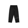Pantalon à poches en nylon, tailles asiatiques « Noir »