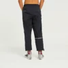 Pantalon à poches en nylon, tailles asiatiques « Noir »