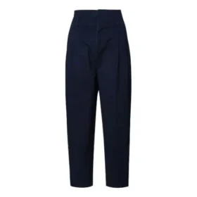 Pantalon taille haute Tailles asiatiques « Navy »