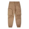 Pantalon tissé confortable et fonctionnel, tailles asiatiques « Marron »