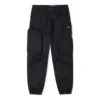 Pantalon tissé confortable et fonctionnel, tailles asiatiques « Noir »