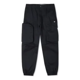 Pantalon tissé confortable et fonctionnel, tailles asiatiques « Noir »