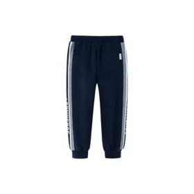 Pantalon tissé Tailles asiatiques « Navy White »