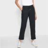 Pantalon tissé, tailles asiatiques « Noir »
