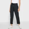 Pantalon tissé, tailles asiatiques « Noir »