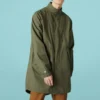 Parka utilitaire, tailles asiatiques « Vert militaire »