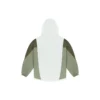 Personnage Irrégulier Couleurs contrastées Sweat à capuche ample Tricoté Rétro Blanc