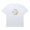 Photos T-shirt à manches courtes unisexe blanc