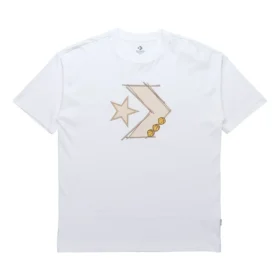 Photos T-shirt à manches courtes unisexe blanc