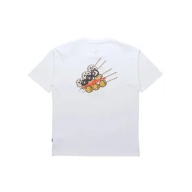 Photos T-shirt à manches courtes unisexe blanc