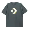 Photos T-shirt à manches courtes unisexe gris