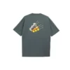 Photos T-shirt à manches courtes unisexe gris