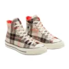 Plaid Chuck 1970s « Creamwhite Gray »